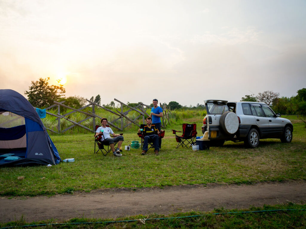 Toyota RAV4 Rental with Ground Tents & Camping Equipment in Uganda